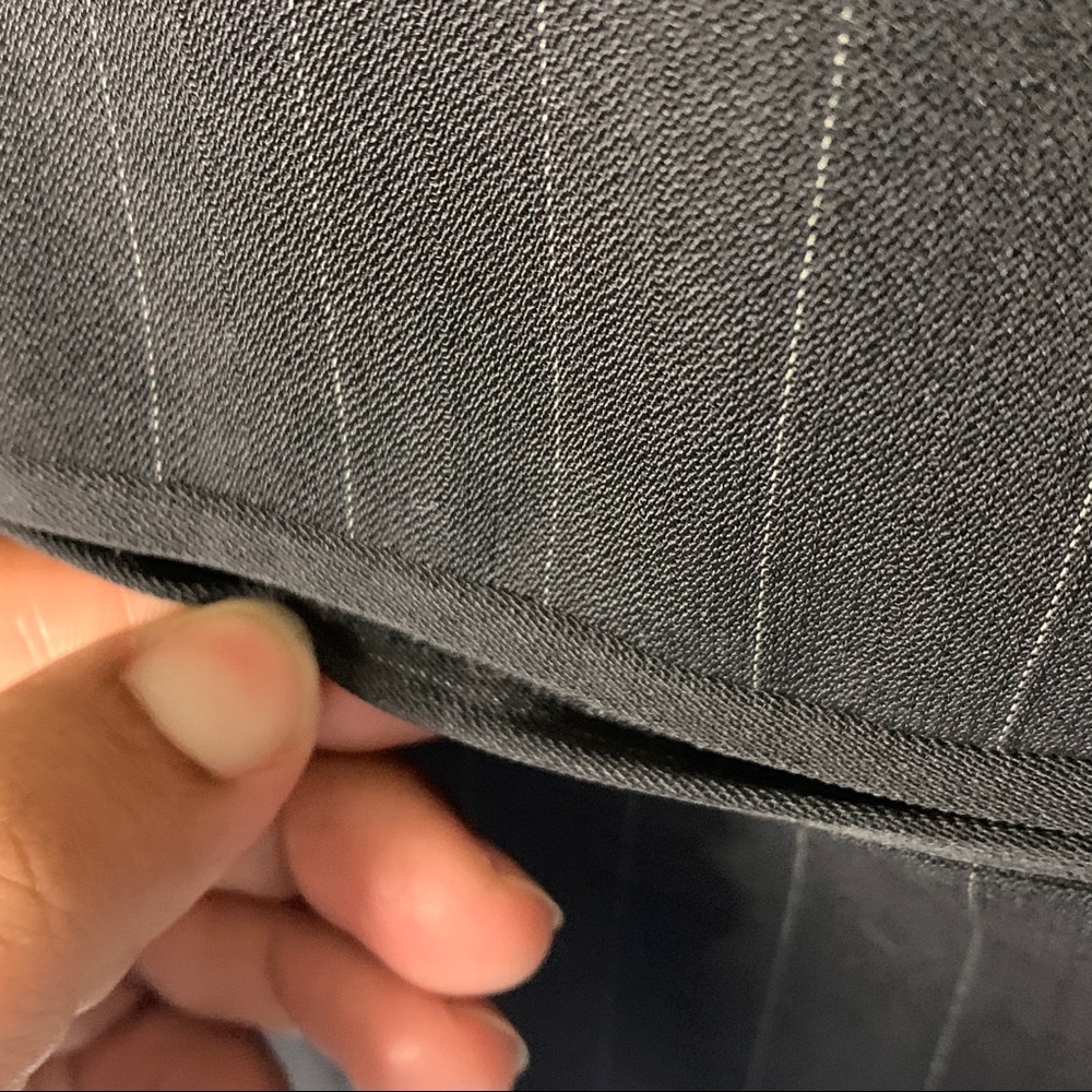 Emporio Armani- Black Jacket w/Pinstripes - Picture 4 of 10